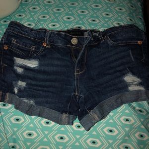 cute jean shorts worn once